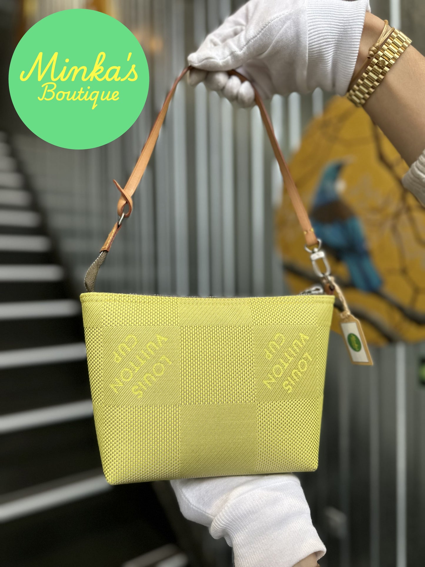 Louis Vuitton Cup Damier Géant Pochette