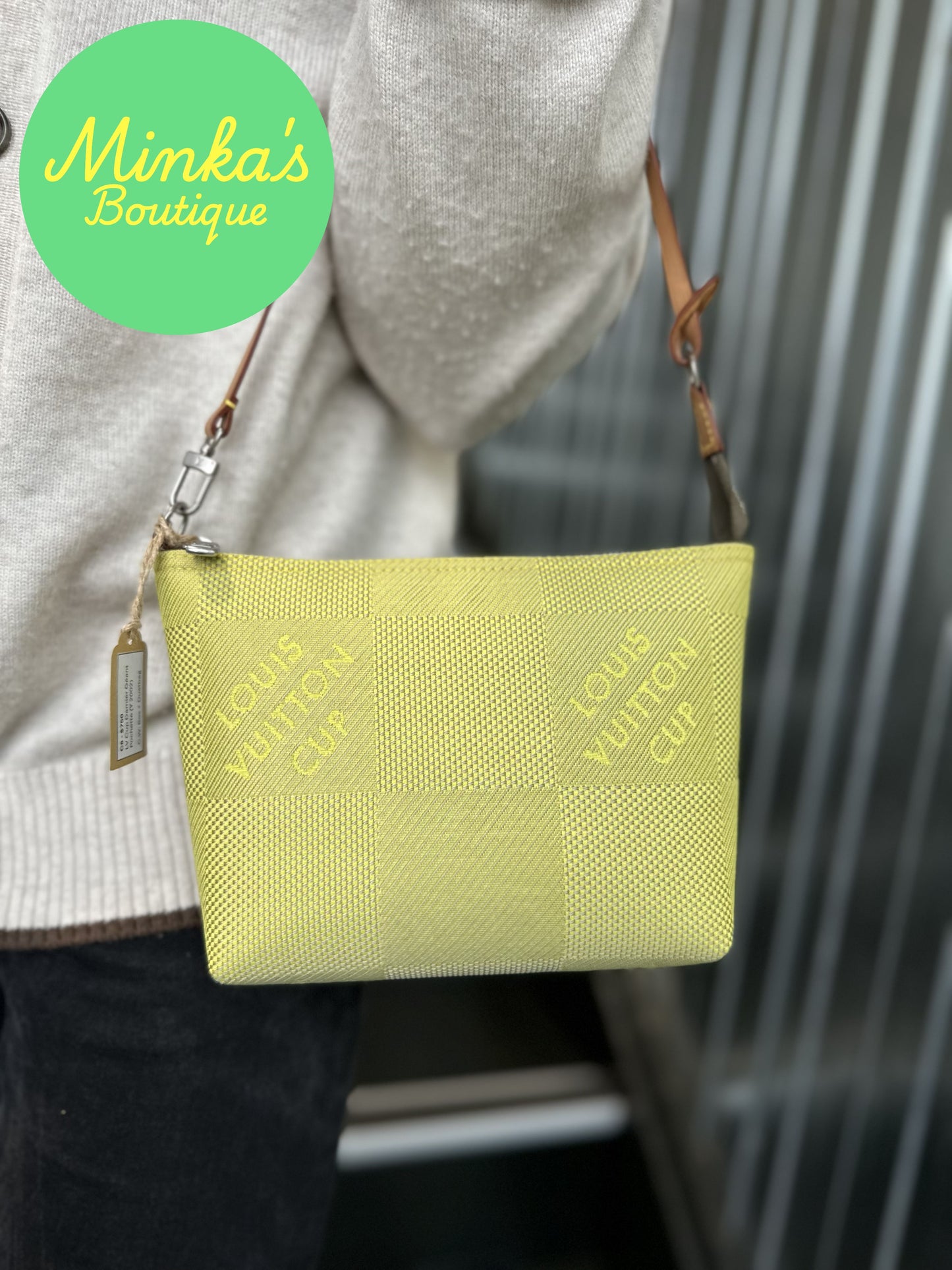 Louis Vuitton Cup Damier Géant Pochette