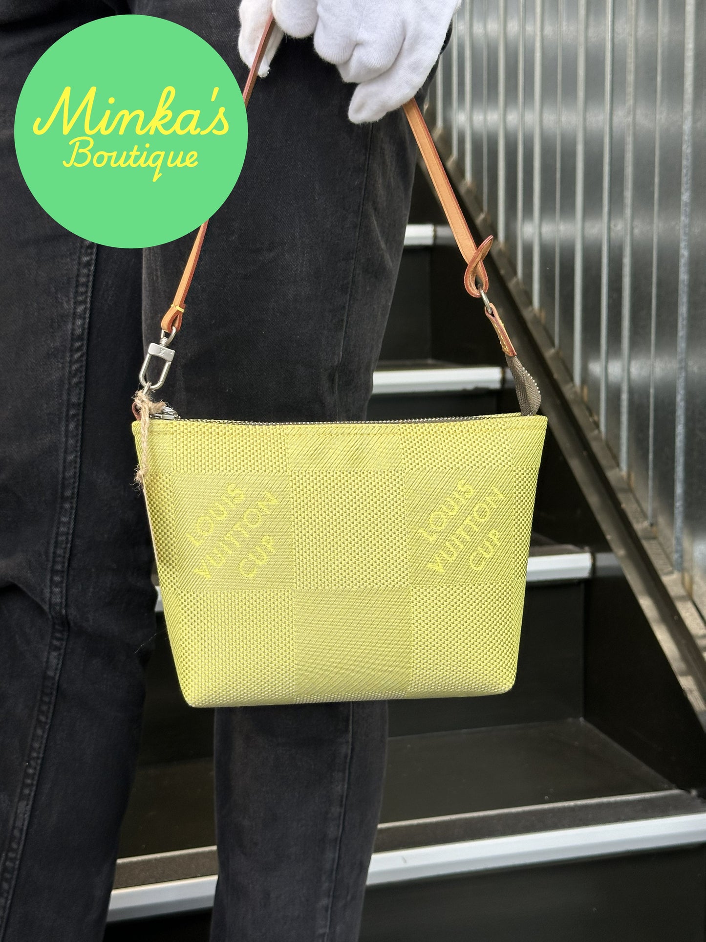 Louis Vuitton Cup Damier Géant Pochette
