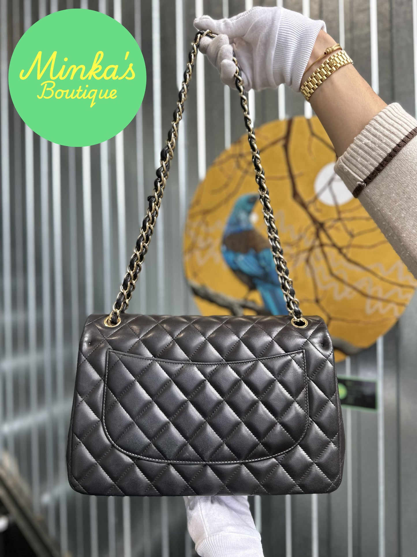 Chanel Jumbo Lambskin Classic Double Flap