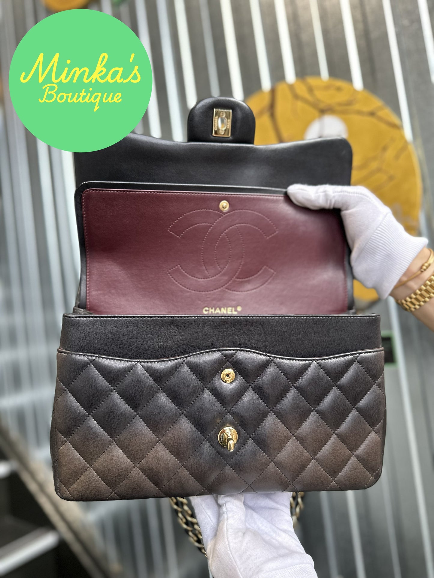 Chanel Jumbo Lambskin Classic Double Flap