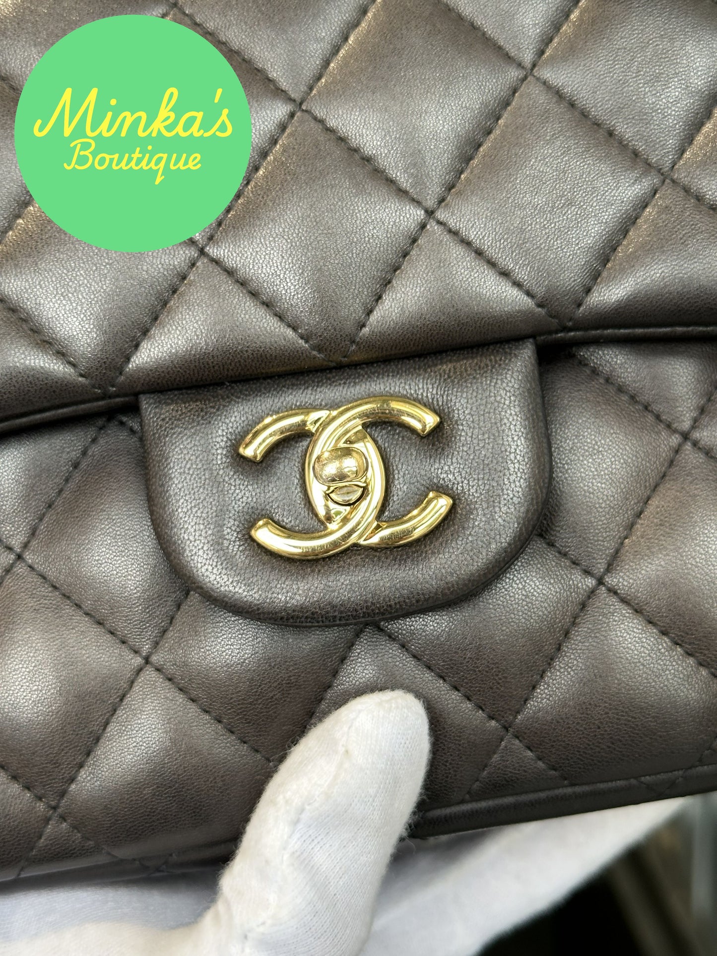 Chanel Jumbo Lambskin Classic Double Flap