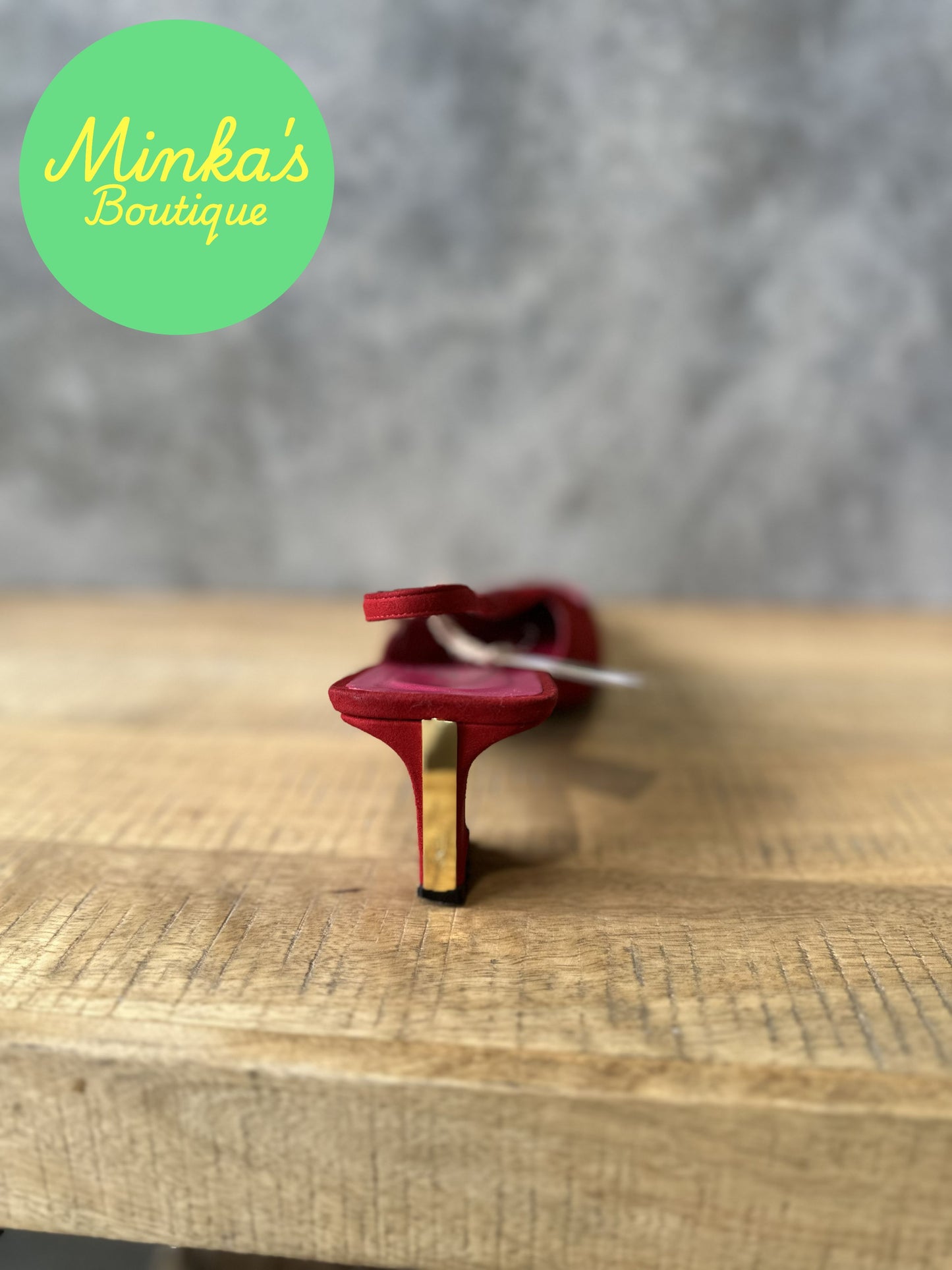 Fendi Slingback Kitten Heel