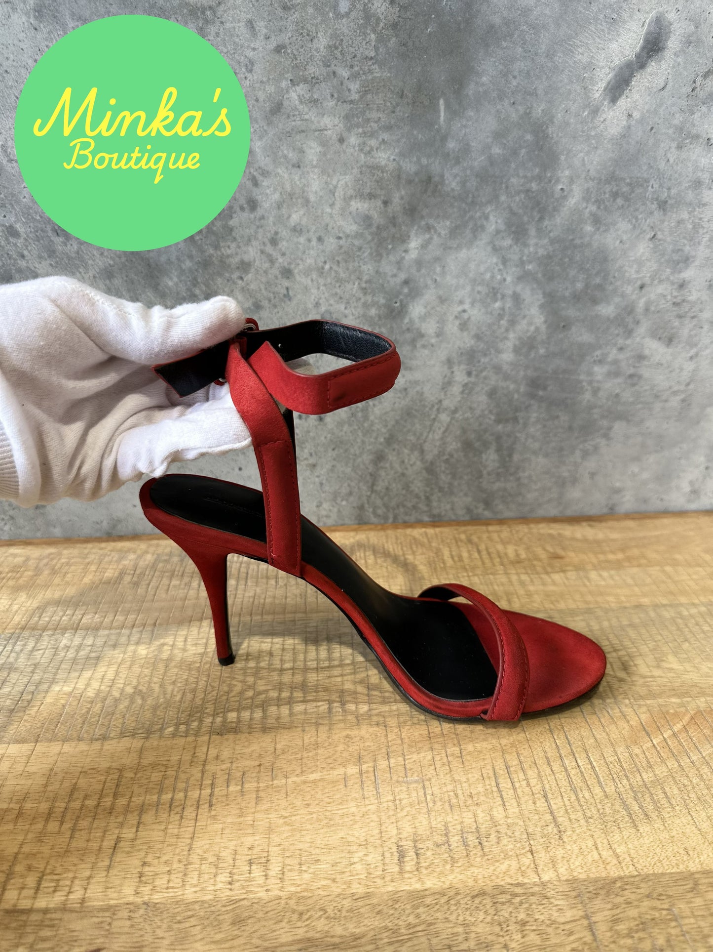 Alexander Wang Antonia Ankle Strap High Heels
