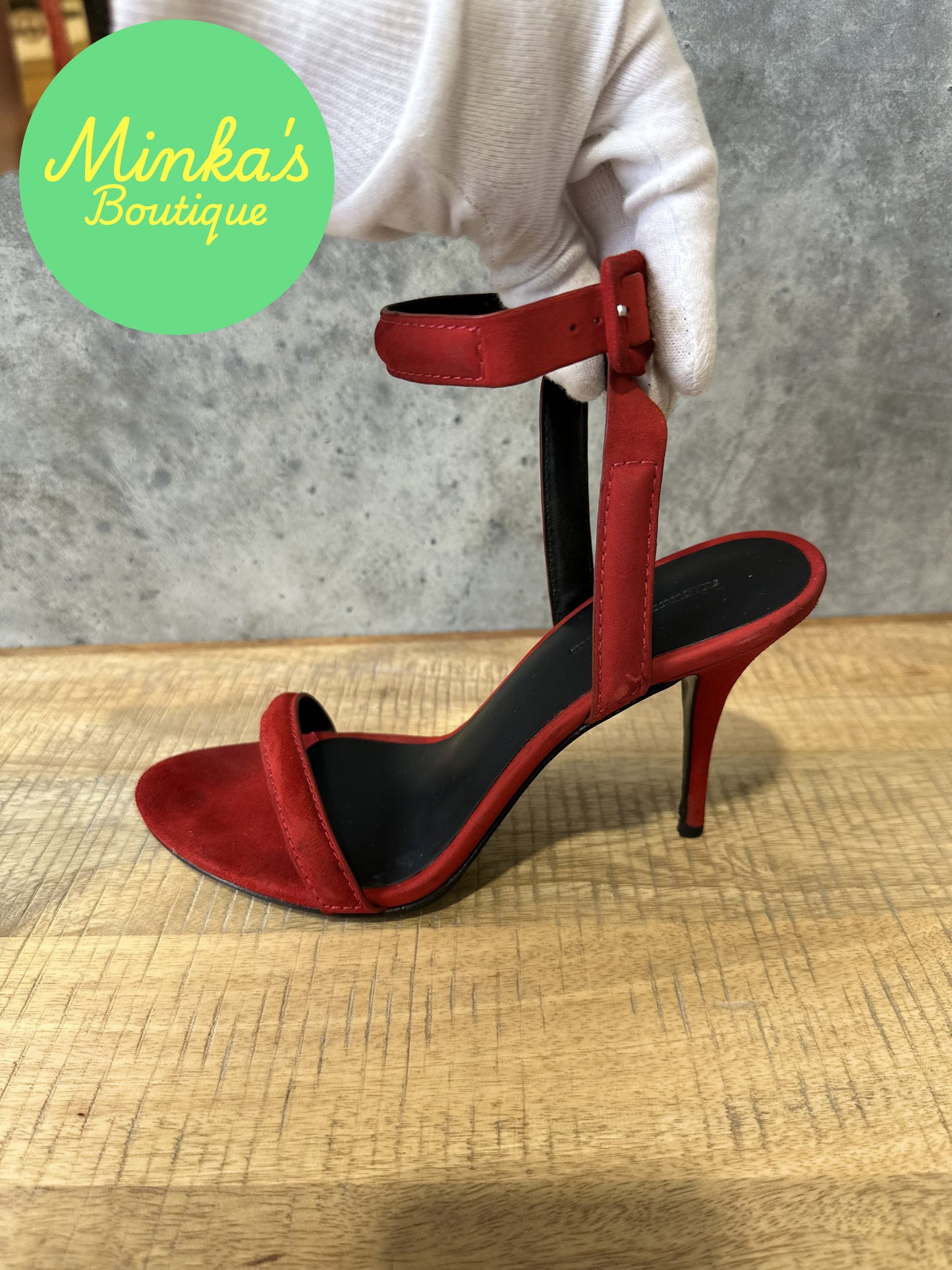 Alexander Wang Antonia Ankle Strap High Heels