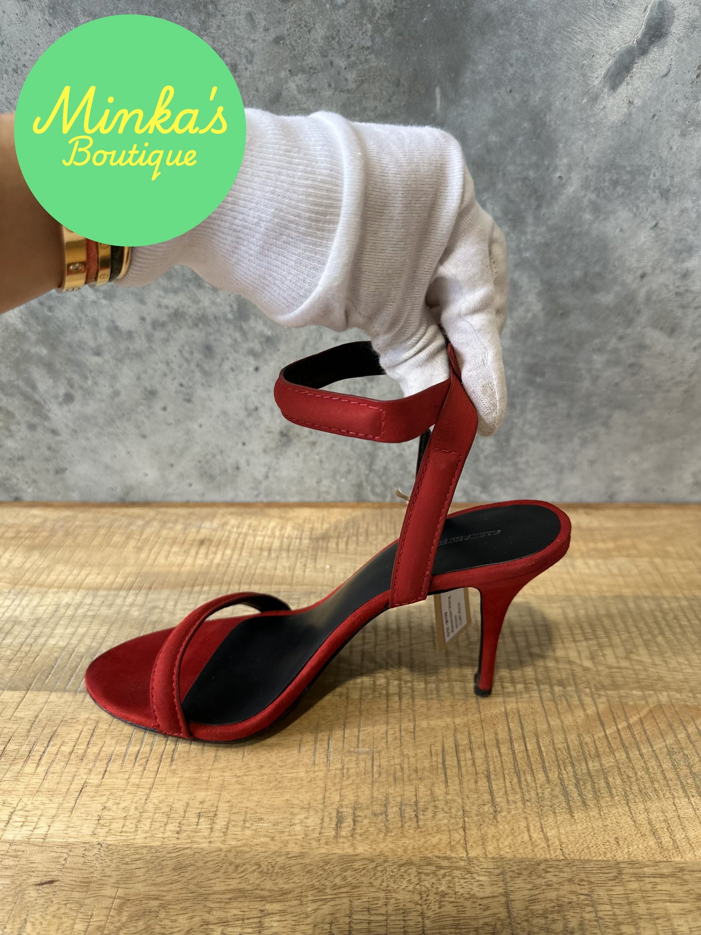 Alexander Wang Antonia Ankle Strap High Heels
