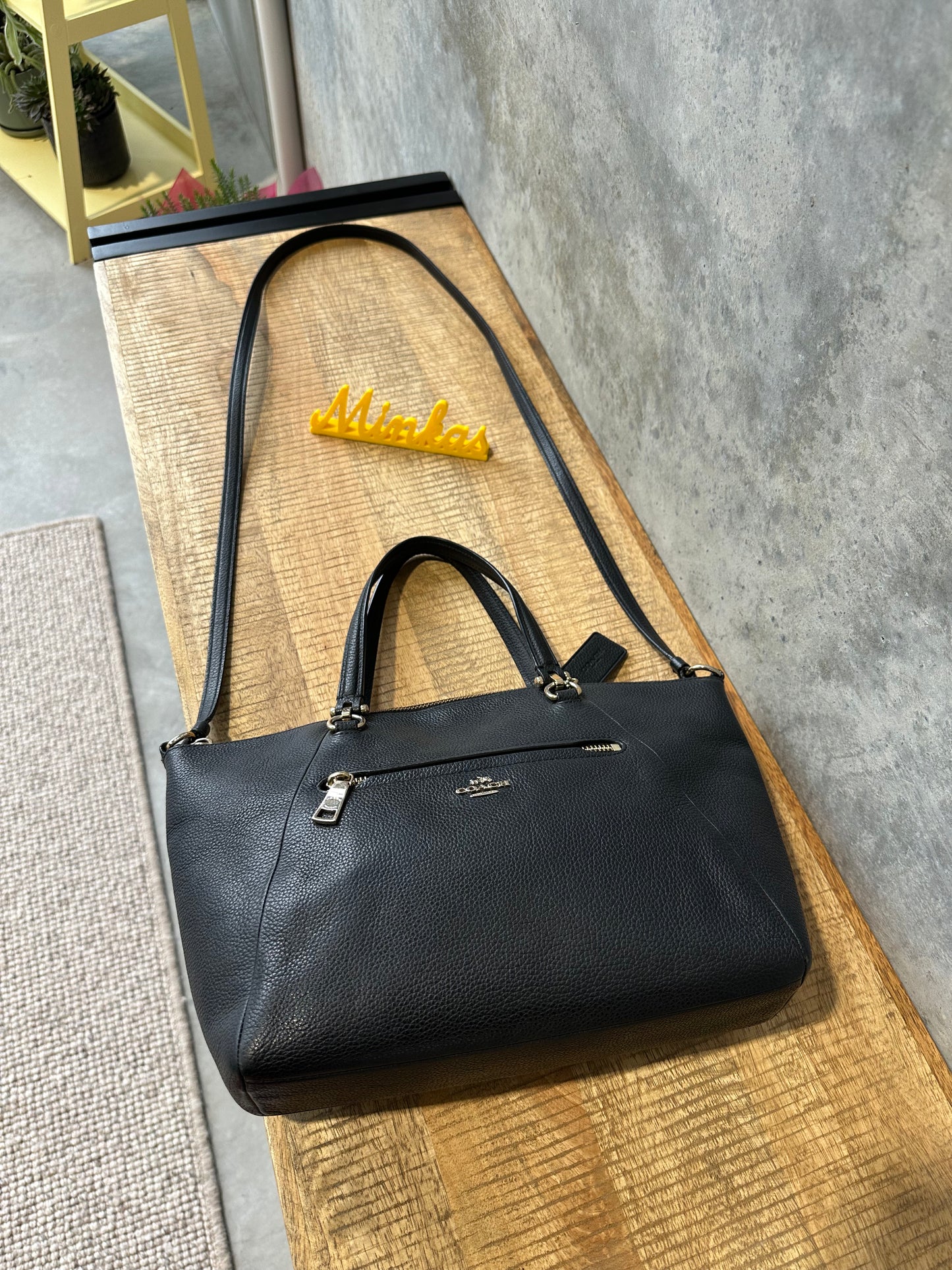 Coach Black Satchel bag