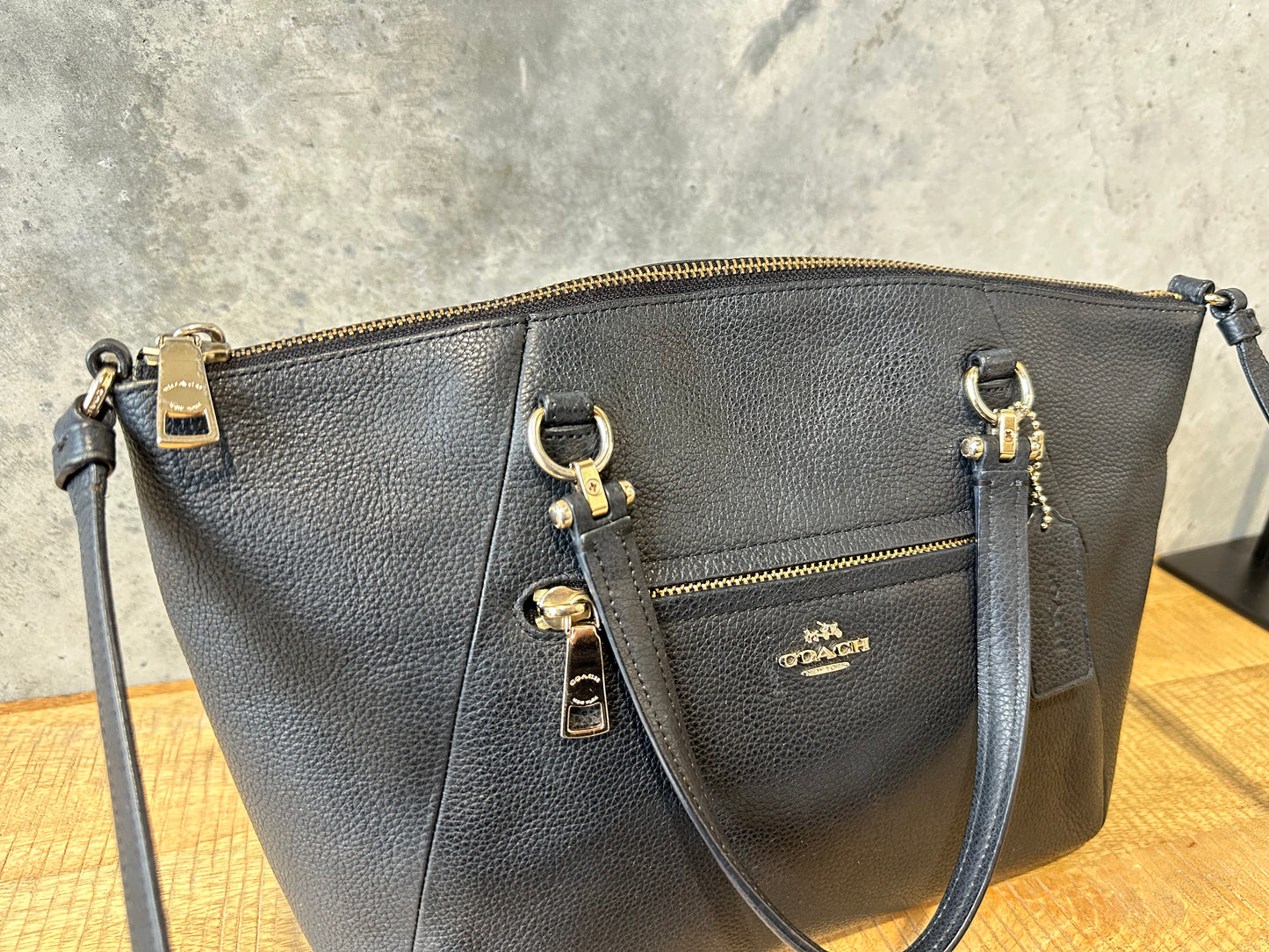 Coach Black Satchel bag
