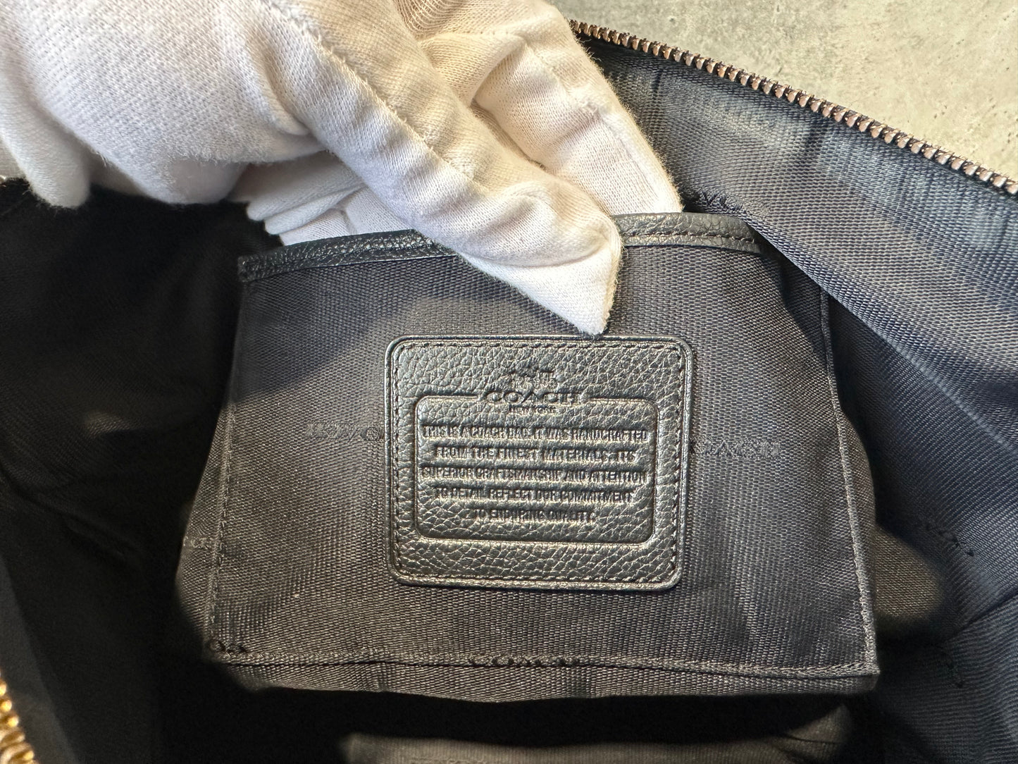Coach Black Satchel bag
