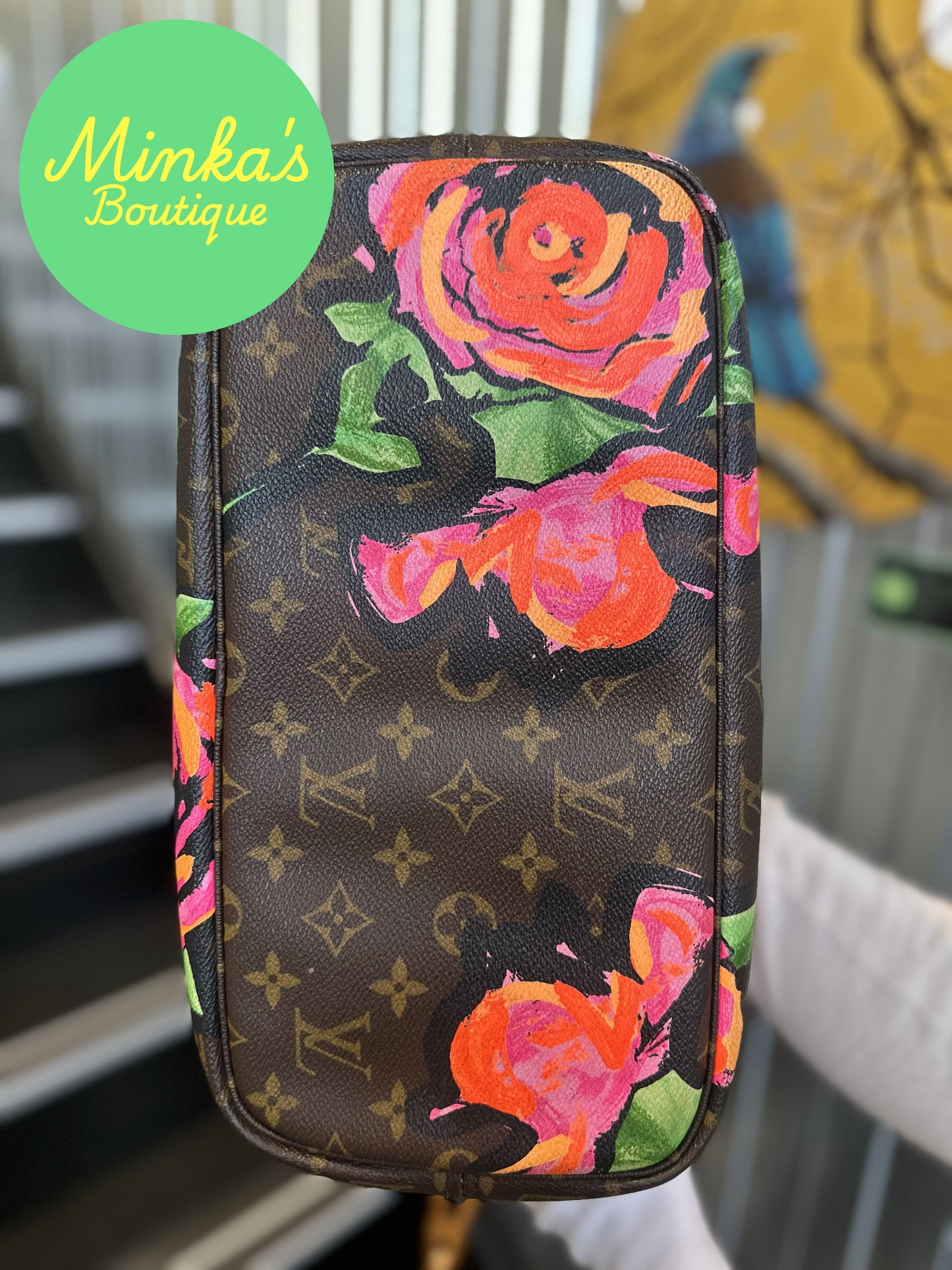 Louis Vuitton Neverfull Roses