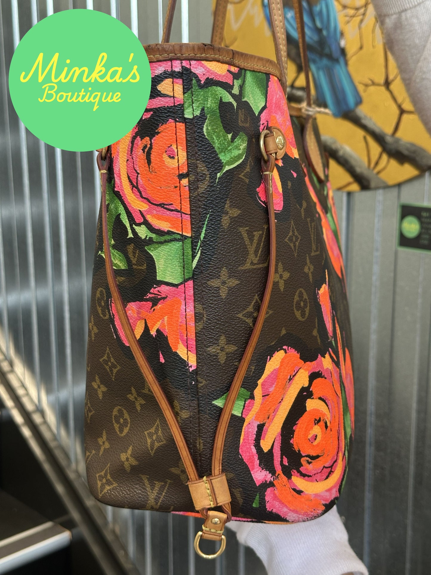 Louis Vuitton Neverfull Roses