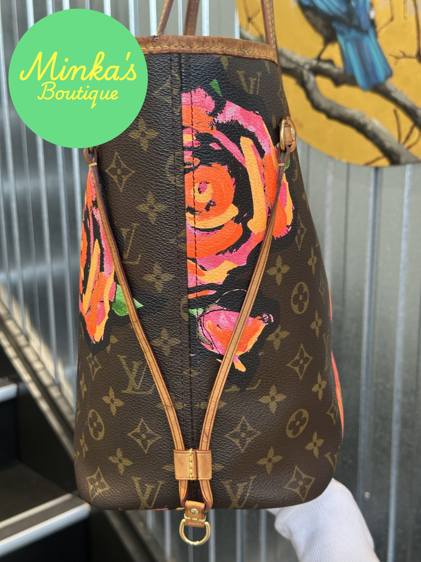 Louis Vuitton Neverfull Roses