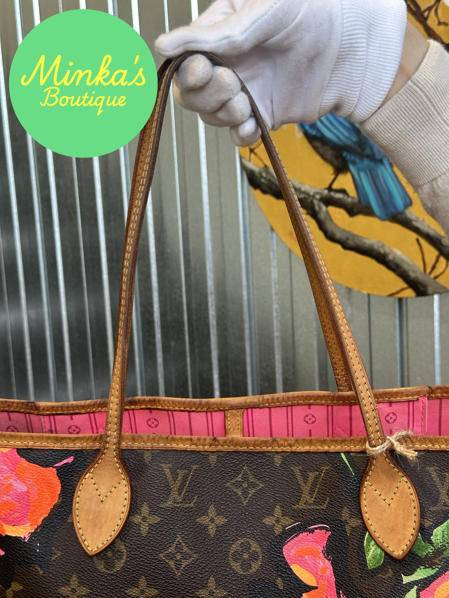 Louis Vuitton Neverfull Roses