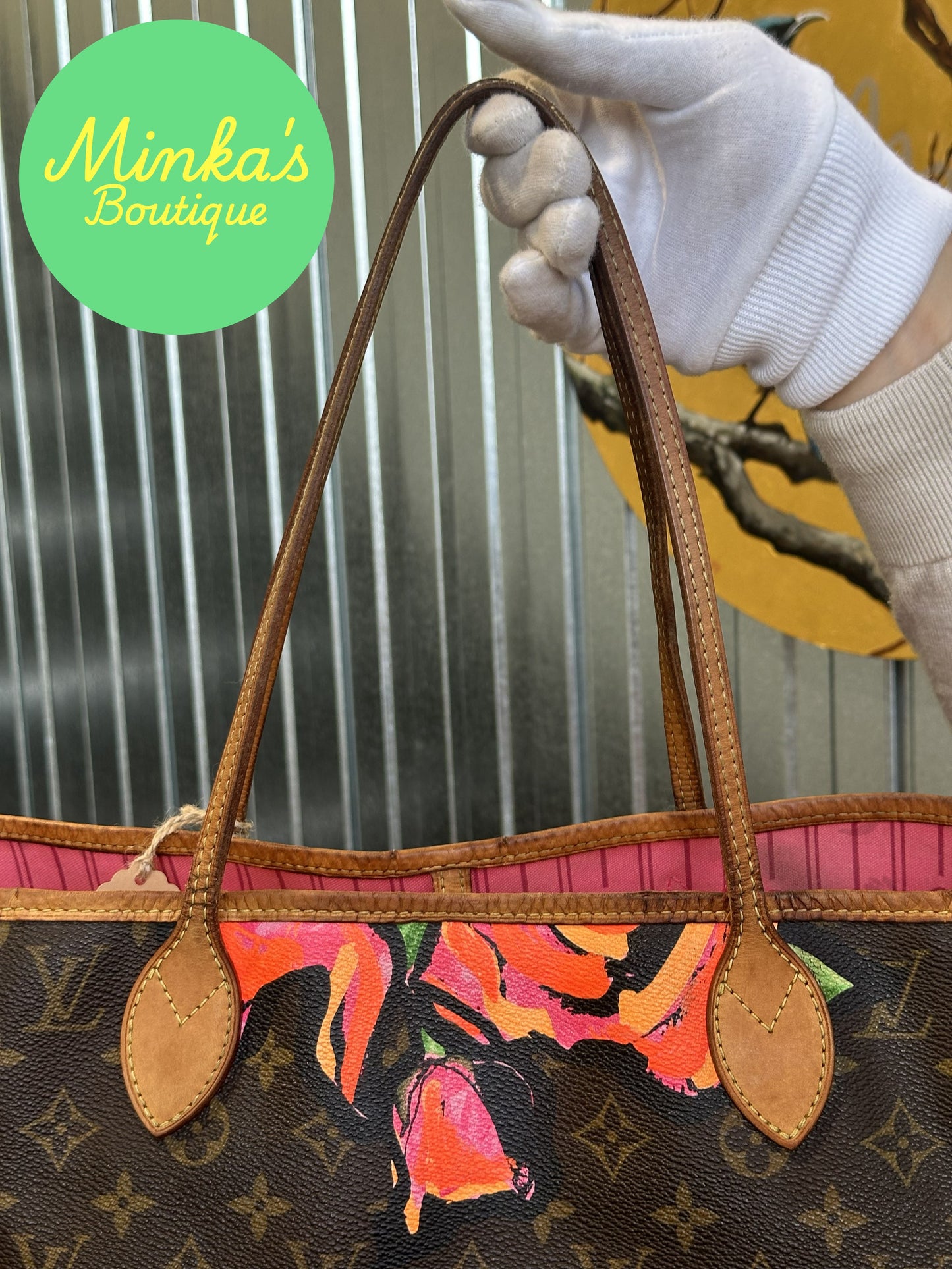 Louis Vuitton Neverfull Roses