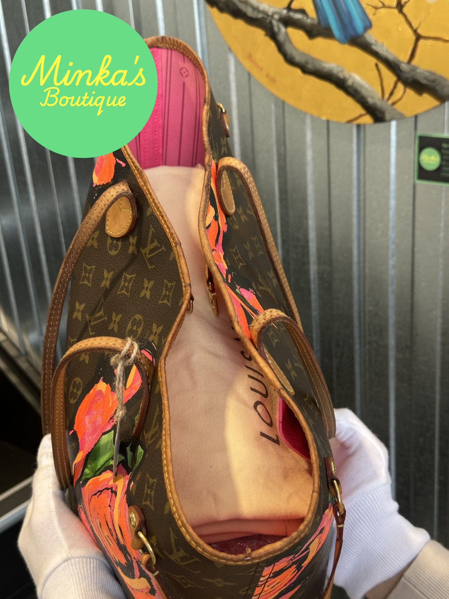 Louis Vuitton Neverfull Roses
