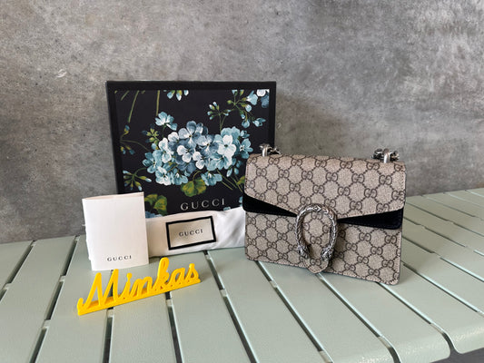 GUCCI Dionysus Small Bag - Full Set