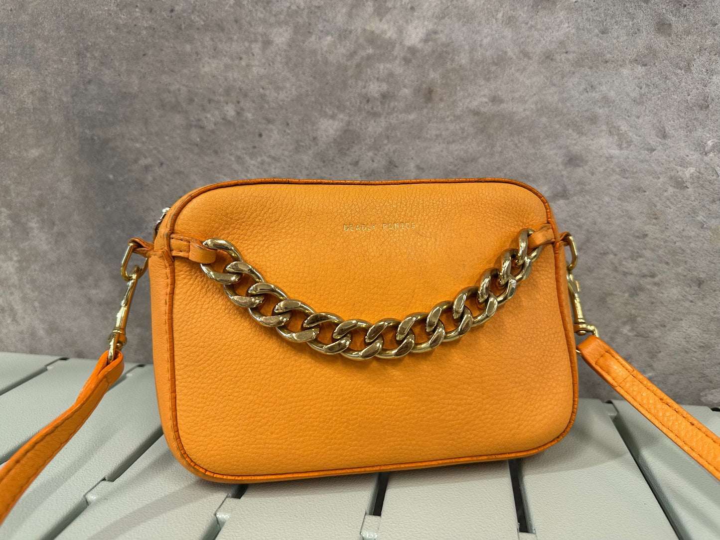 Deadly Ponies Mr Cub Chain – Tangerine