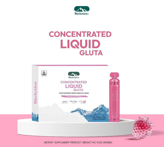 BioActive+ Concentrated Liquid Gluta Drink - Strawberry Lychee